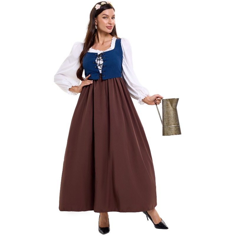 Women Vintage Peasant Costume  - Skirts 评论和价格